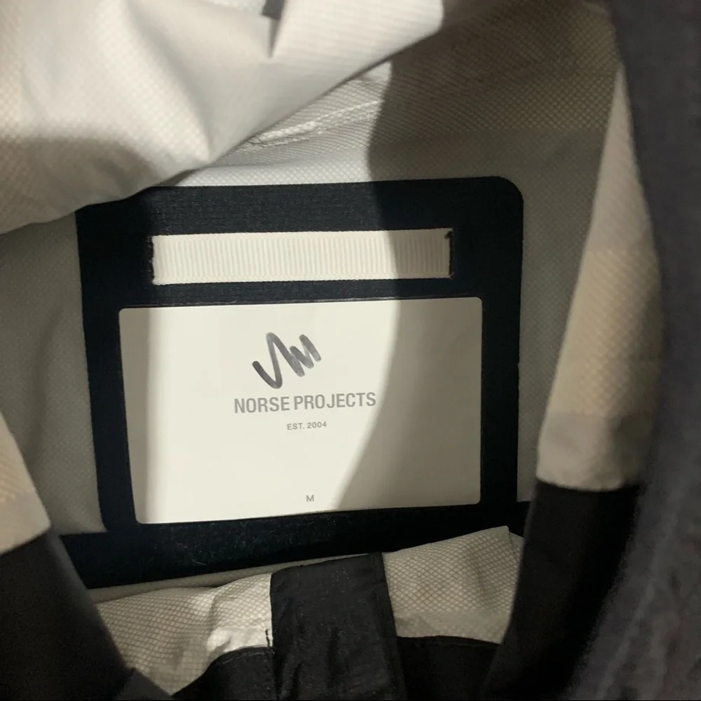 Norse Projects Black Hooded Jacket - Picture 4 of 5